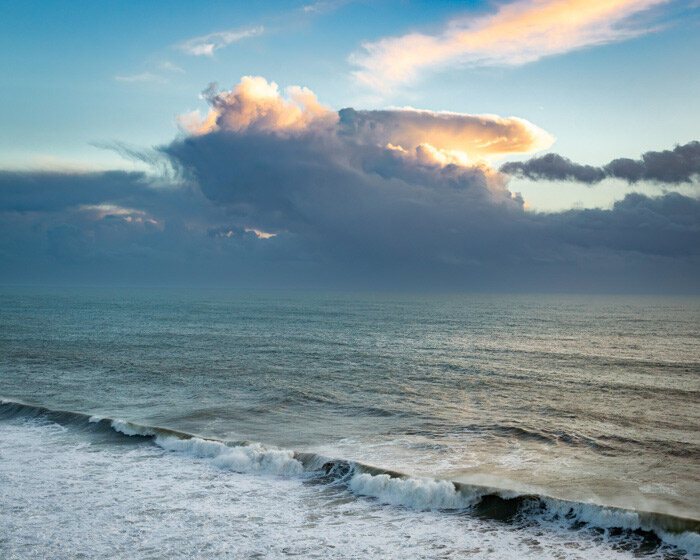 Ciel et lumière au-dessus de la mer, Belle-Île