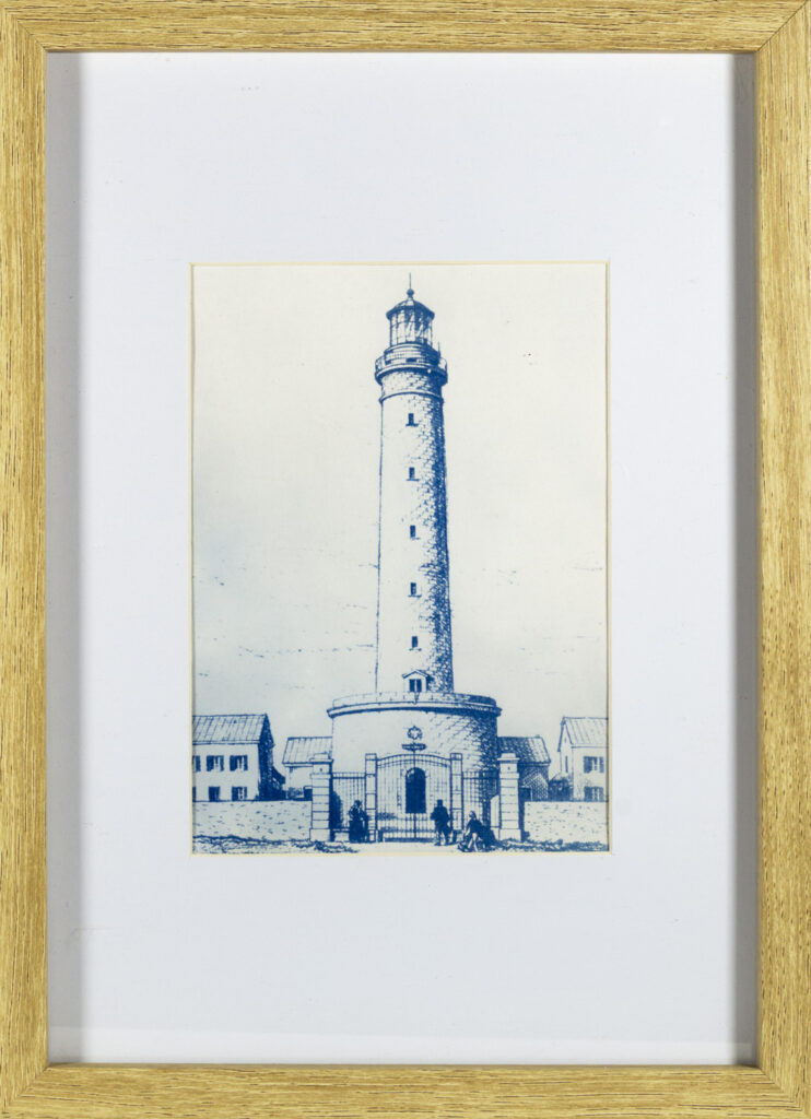 Grand Phare de Goulphar à Belle-Ile-en-Mer, Cyanotype