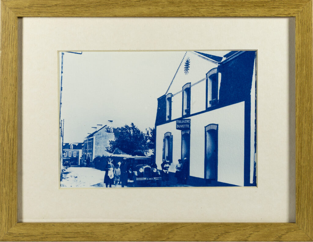 Boulangerie-Buvette, Locmaria, Belle-Ile-en-Mer, Cyanotype