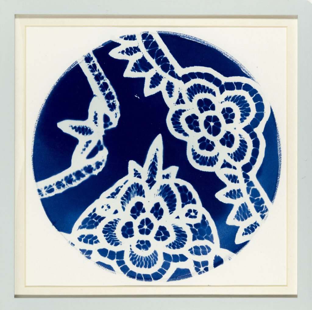 Dentelles anciennes, Belle-Ile-en-Mer, Cyanotype