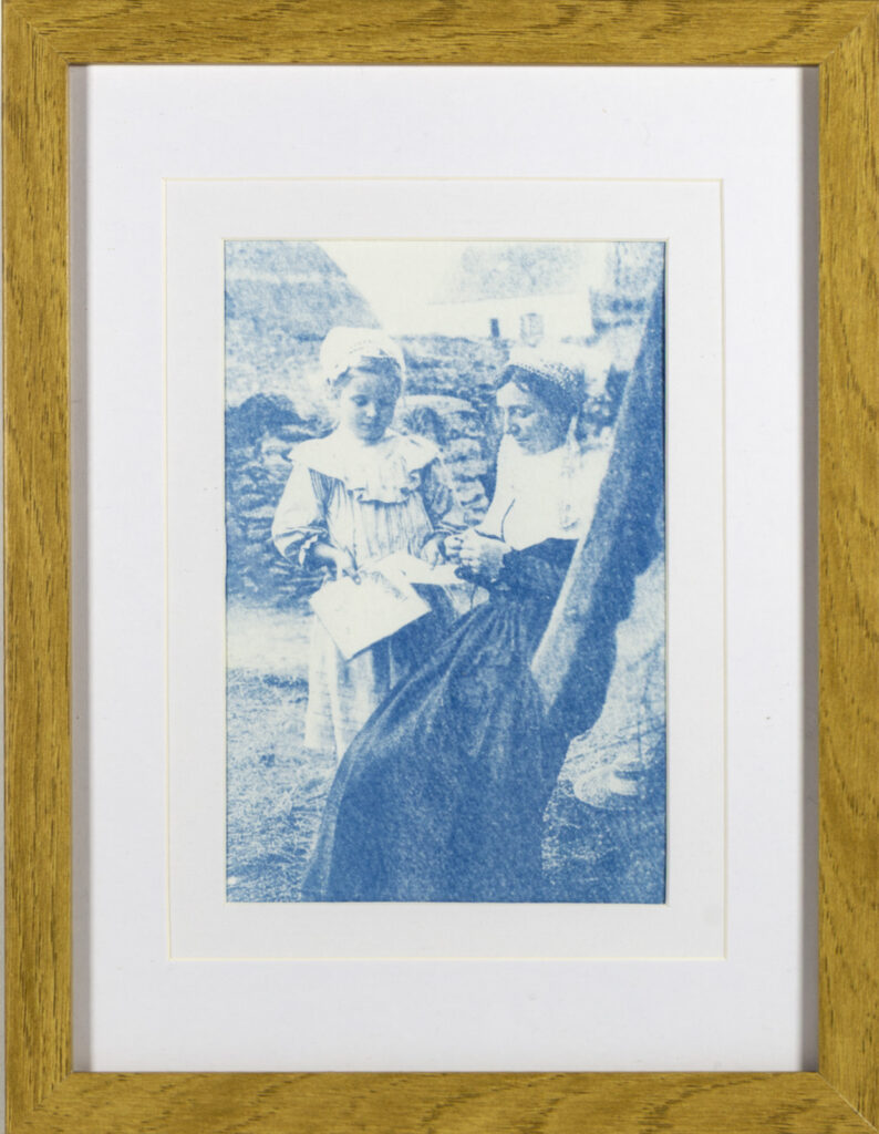 Famille belliloise, Cyanotype