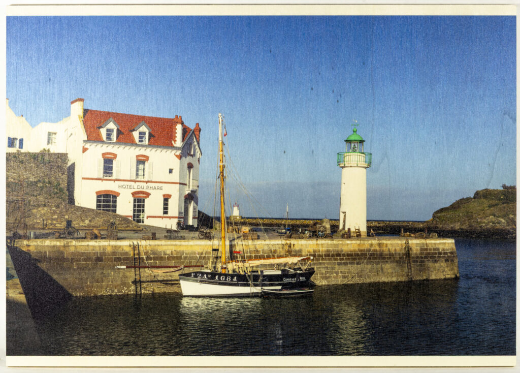Port de Sauzon, Belle-Ile-en-Mer, Impression peuplier